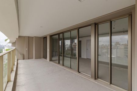 Sacada de apartamento à venda com 3 quartos, 150m² em Indianópolis, São Paulo