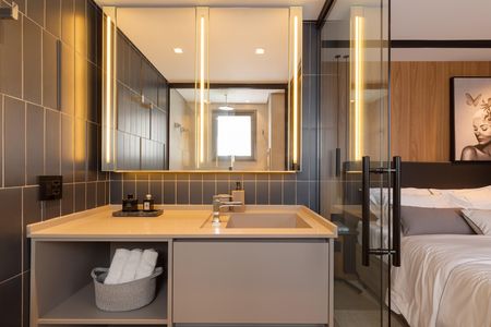 Apartamento à venda com 69m², 1 quarto e 1 vagaBanheiro