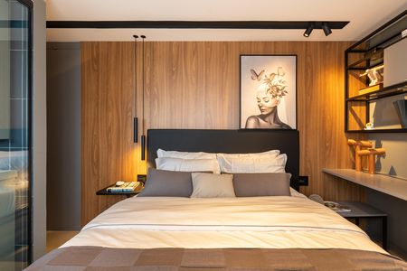 Apartamento à venda com 69m², 1 quarto e 1 vagaQuarto