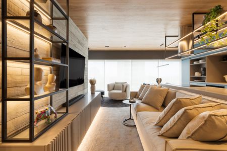 Apartamento à venda com 69m², 1 quarto e 1 vagaSala