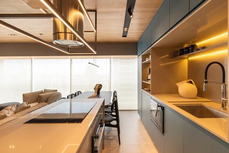 Apartamento à venda com 69m², 1 quarto e 1 vagaCozinha