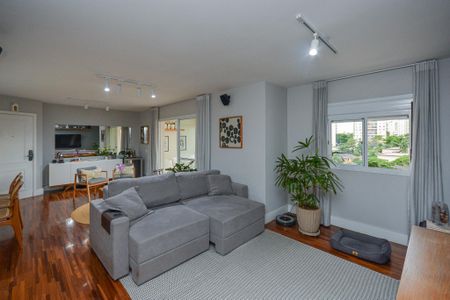 Sala de apartamento à venda com 3 quartos, 120m² em Vila Campo Grande, São Paulo