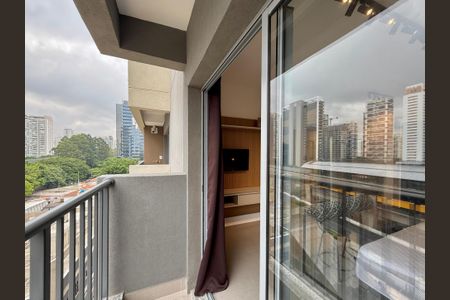 Studio para alugar com 24m², 1 quarto e sem vagaSacada