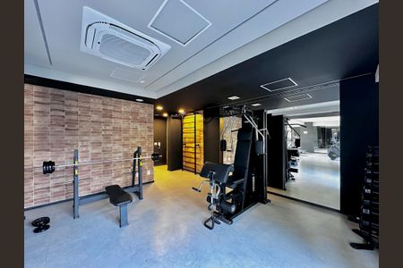 Studio para alugar com 24m², 1 quarto e sem vagaAcademia