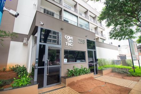 Studio para alugar com 26m², 1 quarto e sem vagaFachada e portaria