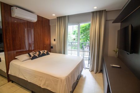 Sala / Quarto - Studio de kitnet/studio à venda com 1 quarto, 26m² em Campo Belo, São Paulo