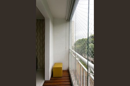 Varanda da Sala de apartamento para alugar com 2 quartos, 54m² em Vila Moreira, São Paulo