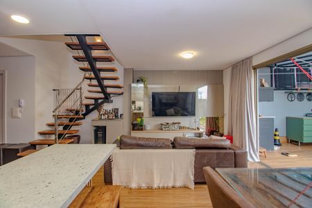 Sala de casa de condomínio à venda com 3 quartos, 210m² em Jardim Itu, Porto Alegre