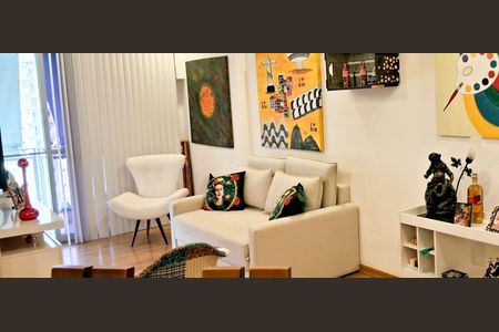 sala de apartamento à venda com 2 quartos, 73m² em Barra da Tijuca, Rio de Janeiro