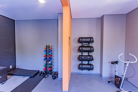 Apartamento para alugar com 30m², 2 quartos e sem vaga Apartamento para alugar com 30m², 2 quartos e sem vagaÁrea comum - Academia