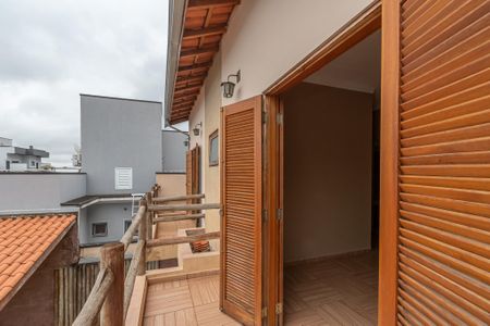 Varanda Suite  de casa de condomínio para alugar com 3 quartos, 125m² em Residencial Real Park Sumaré, Sumaré