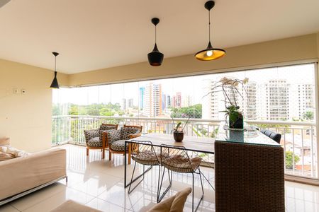 Varanda Gourmet de apartamento à venda com 4 quartos, 131m² em Jardim Avelino, São Paulo
