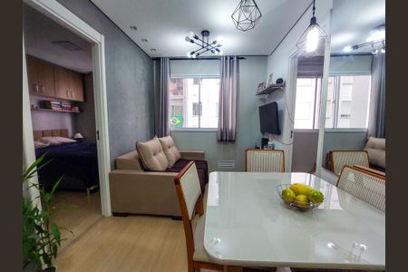 Sala de apartamento à venda com 2 quartos, 34m² em Santo Amaro, São Paulo