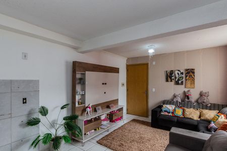 Sala/Cozinha de apartamento à venda com 2 quartos, 55m² em Camaquã, Porto Alegre
