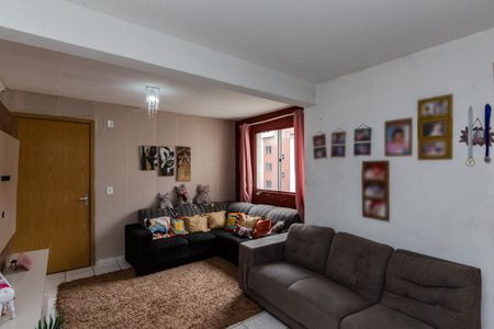 Sala/Cozinha de apartamento à venda com 2 quartos, 55m² em Camaquã, Porto Alegre