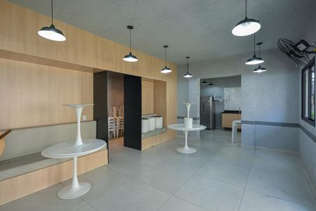 Apartamento à venda com 34m², 2 quartos e sem vagaÁrea comum - Salão de festas