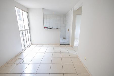 sala de apartamento para alugar com 2 quartos, 48m² em São João Batista, Belo Horizonte