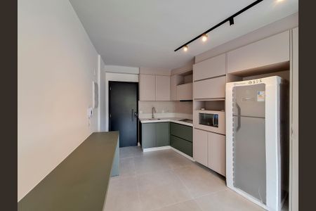 Sala/Cozinha de apartamento para alugar com 1 quarto, 33m² em Santana, São Paulo