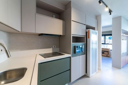 Cozinha de apartamento para alugar com 1 quarto, 36m² em Santana, São Paulo