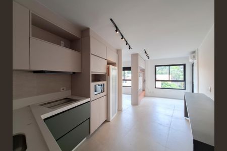 Sala/Cozinha de apartamento para alugar com 1 quarto, 33m² em Santana, São Paulo