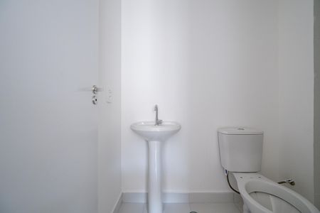 Studio para alugar com 27m², 1 quarto e sem vagaBanheiro da Suíte