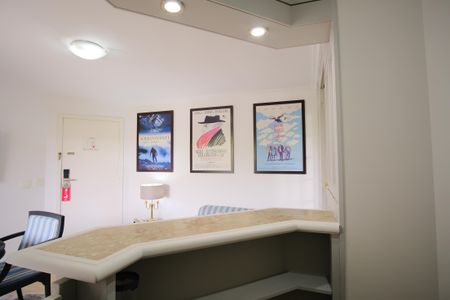 Cozinha de apartamento para alugar com 1 quarto, 40m² em Higienópolis, São Paulo