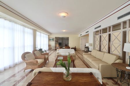 Sala de apartamento para alugar com 5 quartos, 501m² em Centro, Guarujá