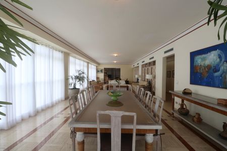 Sala de apartamento para alugar com 5 quartos, 501m² em Centro, Guarujá