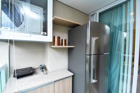 Studio para alugar com 33m², 1 quarto e 1 vagacozinha varanda