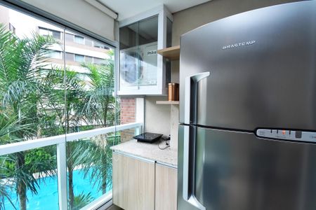 Studio para alugar com 33m², 1 quarto e 1 vagacozinha varanda