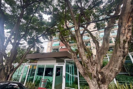 Studio para alugar com 33m², 1 quarto e 1 vagafachada do predio