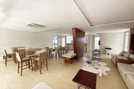 Studio para alugar com 33m², 1 quarto e 1 vagasalao de festa