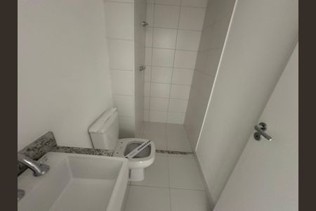 Apartamento para alugar com 55m², 1 quarto e sem vagaBanheiro da Suíte
