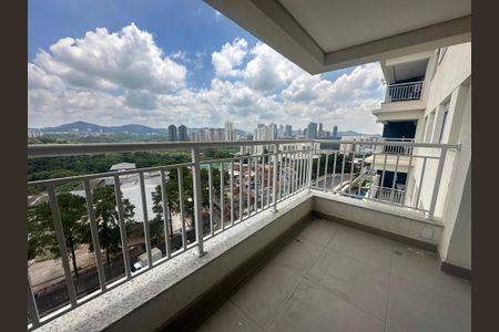 Varanda da Sala de apartamento para alugar com 1 quarto, 55m² em Jardim Esperanca, Barueri