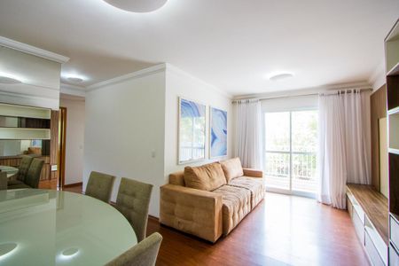 Sala de apartamento para alugar com 3 quartos, 90m² em Parque Sao Vicente, Santo André