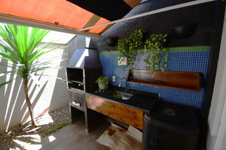 Varanda gourmet de casa de condomínio para alugar com 3 quartos, 85m² em Parque Imperador, Campinas