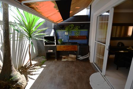 Varanda gourmet de casa de condomínio para alugar com 3 quartos, 85m² em Parque Imperador, Campinas