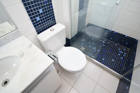 Casa de condomínio para alugar com 85m², 3 quartos e 2 vagasBanheiro Social