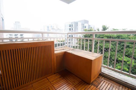 Varanda Sala de apartamento para alugar com 1 quarto, 71m² em Pinheiros, São Paulo