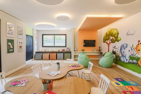 Studio à venda com 30m², 1 quarto e sem vaga Studio à venda com 30m², 1 quarto e sem vagaÁrea comum - Brinquedoteca