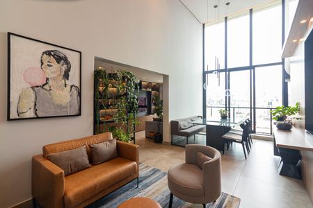 Sala de apartamento para alugar com 2 quartos, 95m² em Vila Olímpia, São Paulo