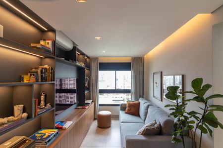 Apartamento para alugar com 95m², 2 quartos e 2 vagasSala de TV