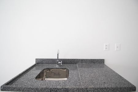 Cozinha de apartamento à venda com 1 quarto, 35m² em Indianópolis, São Paulo