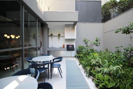 Apartamento à venda com 35m², 1 quarto e sem vaga Apartamento à venda com 35m², 1 quarto e sem vagaÁrea comum - Churrasqueira