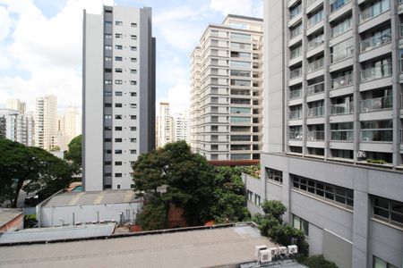 Vista de apartamento à venda com 1 quarto, 35m² em Indianópolis, São Paulo