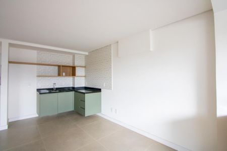 Sala de apartamento para alugar com 1 quarto, 43m² em Jardim, Santo André
