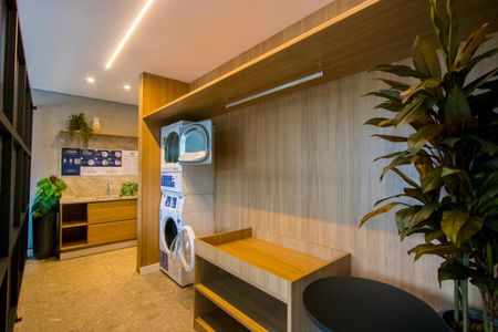 Apartamento para alugar com 43m², 1 quarto e 1 vagaÁrea comum - Lavanderia