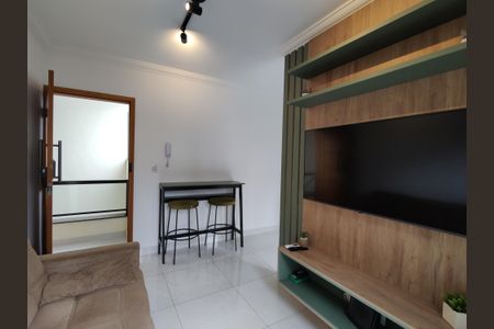 Sala de apartamento à venda com 1 quarto, 70m² em Vila Gustavo, São Paulo