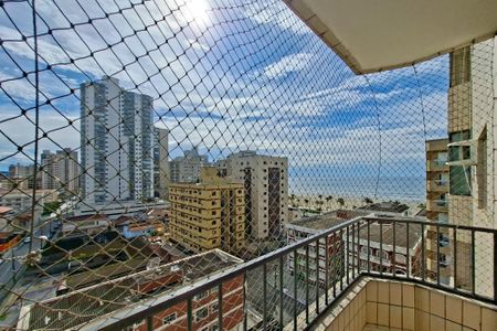 Sacada  de apartamento para alugar com 1 quarto, 51m² em Vila Tupi, Praia Grande