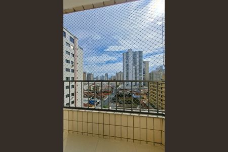 Sacada  de apartamento para alugar com 1 quarto, 51m² em Vila Tupi, Praia Grande